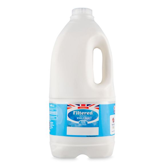 Cowbelle British Filtered Whole Milk 2l